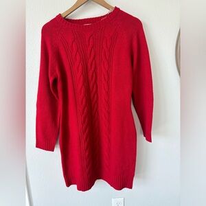 Harper Heritage RED WOOLEN DRESS !!